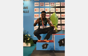 Kévin Luron est vice-champion de France au triple-saut
