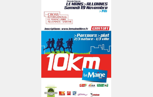 Cross international Le Maine Libre Allonnes