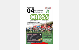 Challenge Cross EA-PO : 33 ème cross-country de Monfort-Le-Gesnois