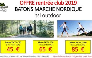 Marche nordique // Offre de rentrée