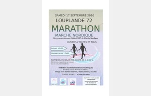 Marathon de marche nordique