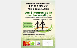 Les 6 heures de la marche nordique