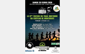 Trail nocturne de Montbraye