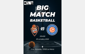 Match MSB vs Chorale Roanne Basket