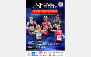 Demi-finale des championnats de France de cross-country 2023 – Châteauroux (36)