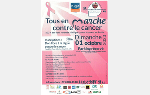 Tous en marche contre le cancer