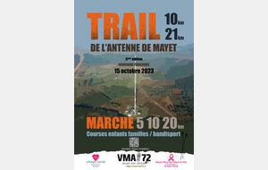 trail de l'antenne de Mayet