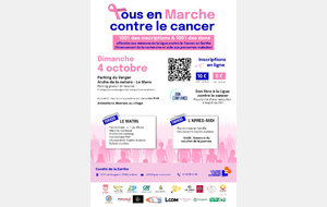 Tous en marche contre le cancer
