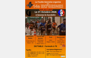 Eki'Gesnes : Marathon relais &amp; Trail semi nocturne