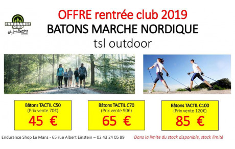 Marche nordique // Offre de rentrée