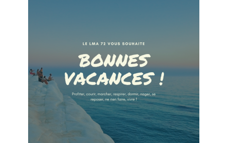 Bonnes vacances !