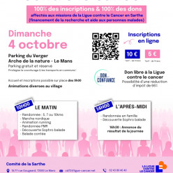 Tous en marche contre le cancer