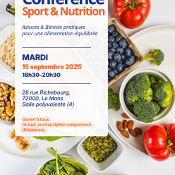Conférence Sport & Nutrition