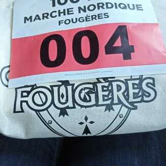 Défi Raoul Marche nordique 100kms à Fougères 21 et 22 mai 2022